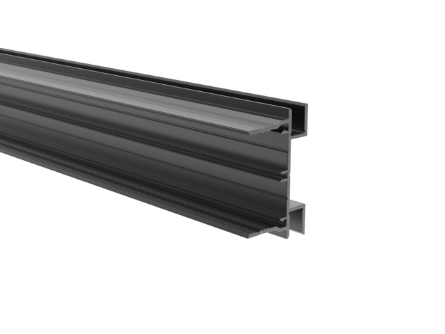 Aluminium-Zaunadapter für 40mm Füllungen - 1700mm